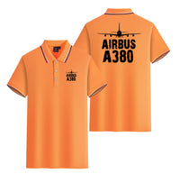 Thumbnail for Airbus A380 & Plane Designed Stylish Polo T-Shirts (Double-Side)