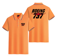 Thumbnail for Amazing Boeing 737 Designed Stylish Polo T-Shirts (Double-Side)