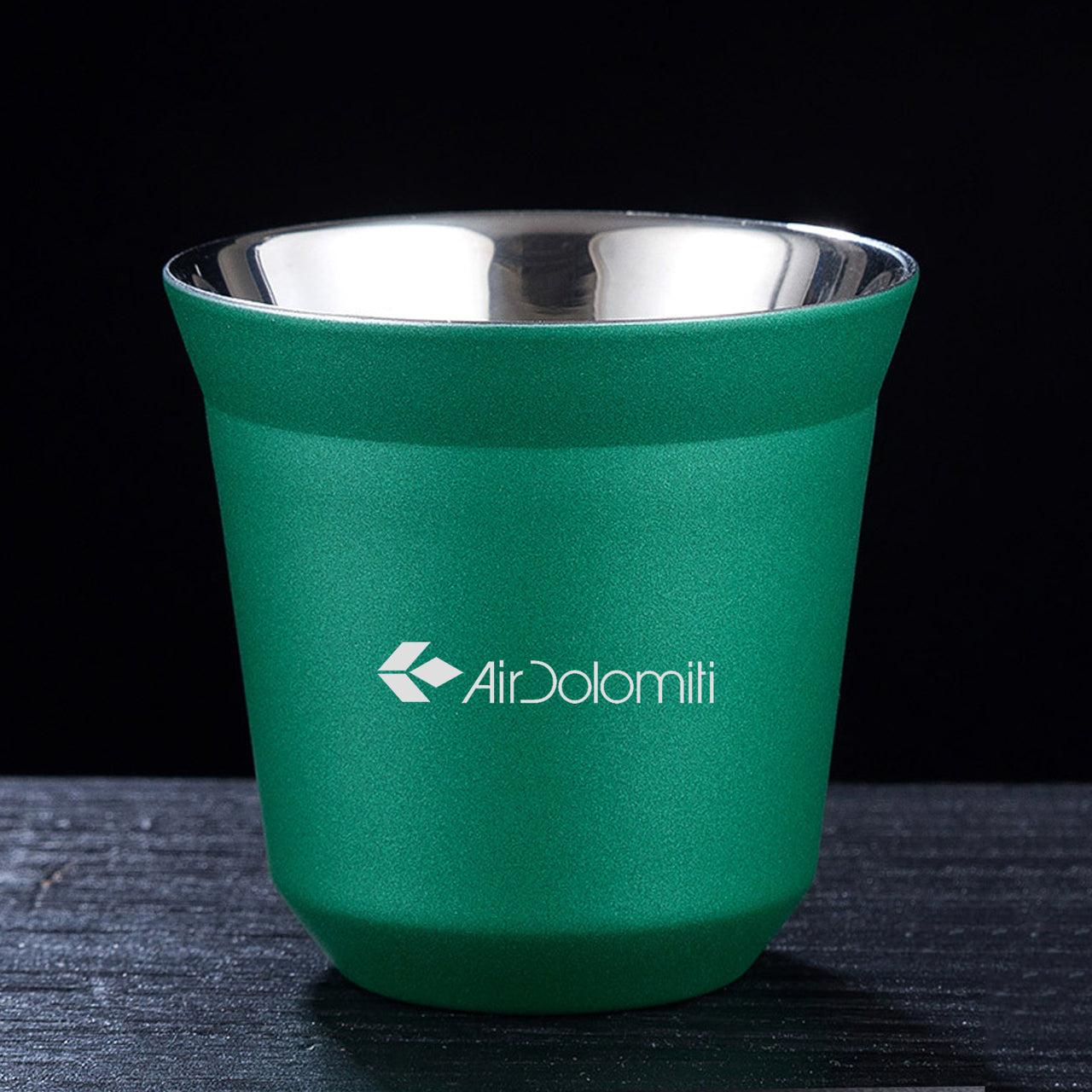 Air Dolomiti  Airlines Designed Double Wall Stainless Steel Coffee Mugs