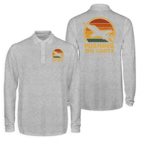 Thumbnail for Pushing The Limits Retro Designed Long Sleeve Polo T-Shirts (Double-Side)