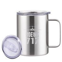 Thumbnail for Boeing 717 & Plane Designed Stainless Steel Laser Engraved Mugs
