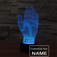 Thumbnail for 3D Illusion Hand Shape Designed Night Lamp
