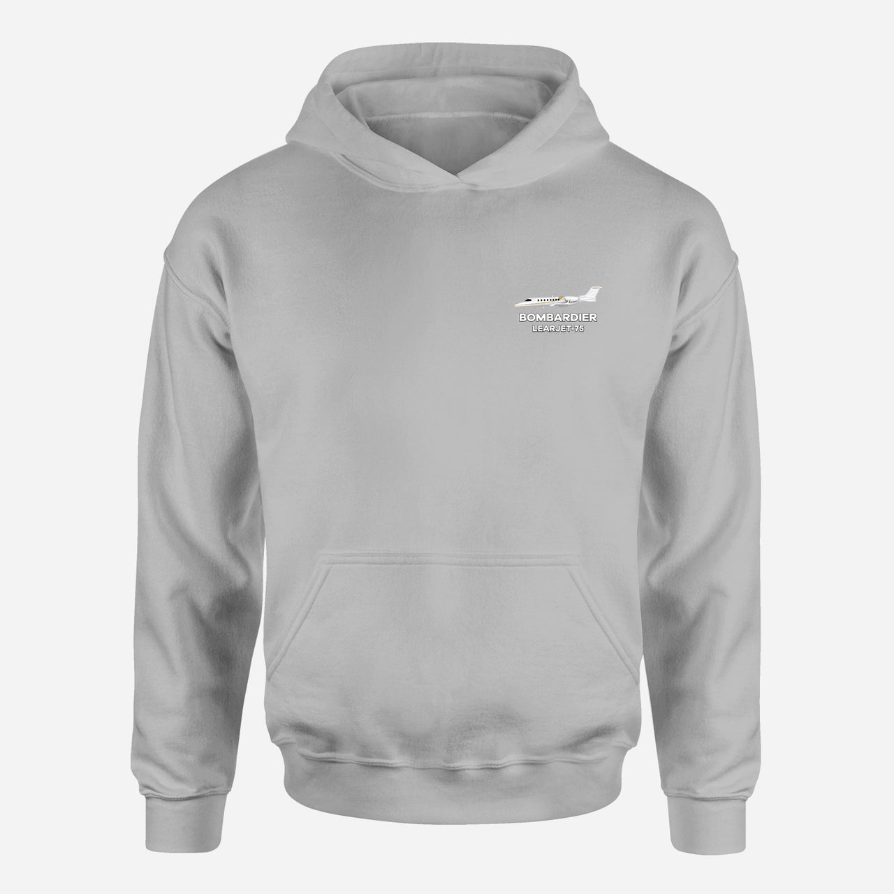 The Bombardier Learjet 75 Designed Hoodies