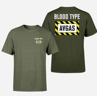 Thumbnail for Blood Type AVGAS Double-Side T-Shirts