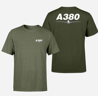 Thumbnail for Super Airbus A380 Designed Double-Side T-Shirts