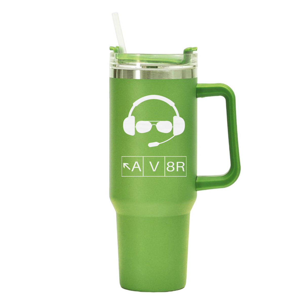 AV8R 2 Designed 40oz Stainless Steel Car Mug With Holder