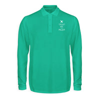 Thumbnail for Trust Me I'm a Pilot 2 Designed Long Sleeve Polo T-Shirts