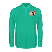 Thumbnail for Husband & Dad & Aircraft Mechanic & Legend Designed Long Sleeve Polo T-Shirts