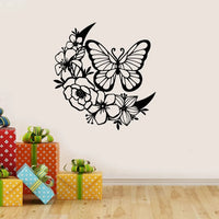 Thumbnail for Moon Butterfly Wall Sculpture 31x32CM