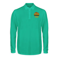 Thumbnail for Retro Airbus A330 Designed Long Sleeve Polo T-Shirts
