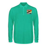 Thumbnail for Husband & Dad & Pilot & Legend Designed Long Sleeve Polo T-Shirts