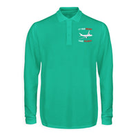 Thumbnail for Let Your Dreams Take Flight Designed Long Sleeve Polo T-Shirts