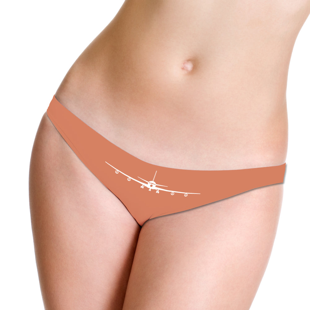 Boeing 707 Silhouette Designed Women T-back & Thongs