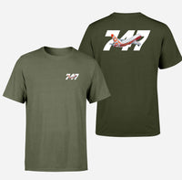 Thumbnail for Super Boeing 747 Intercontinental Designed Double-Side T-Shirts