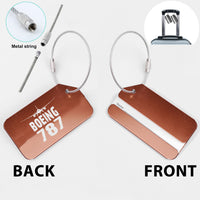 Thumbnail for Boeing 787 & Plane Designed Fashion Metal Luggage Tags
