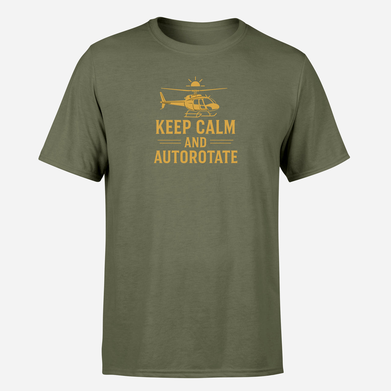 Keep Calm and Autorotate Design Super Quality T-Shirts