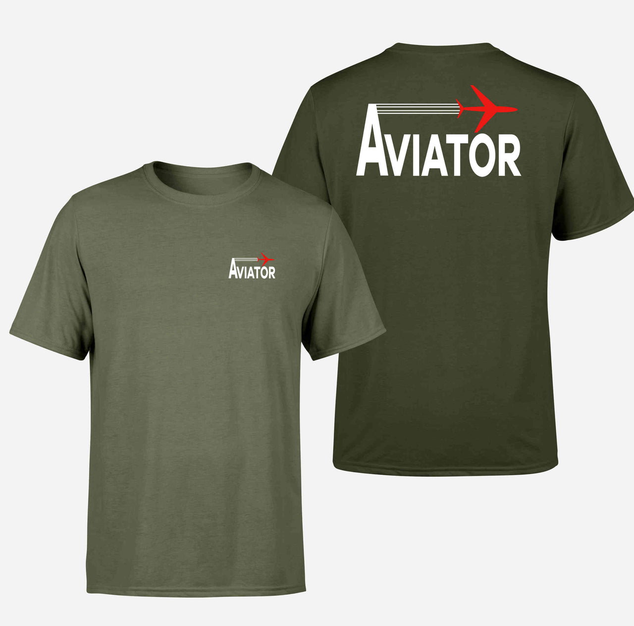 Aviator Double-Side T-Shirts
