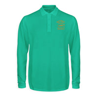 Thumbnail for Retired Pilot & Coctails Designed Long Sleeve Polo T-Shirts