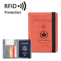 Thumbnail for Air Canada Designed Passport Cover Travel Wallet Passport Holder