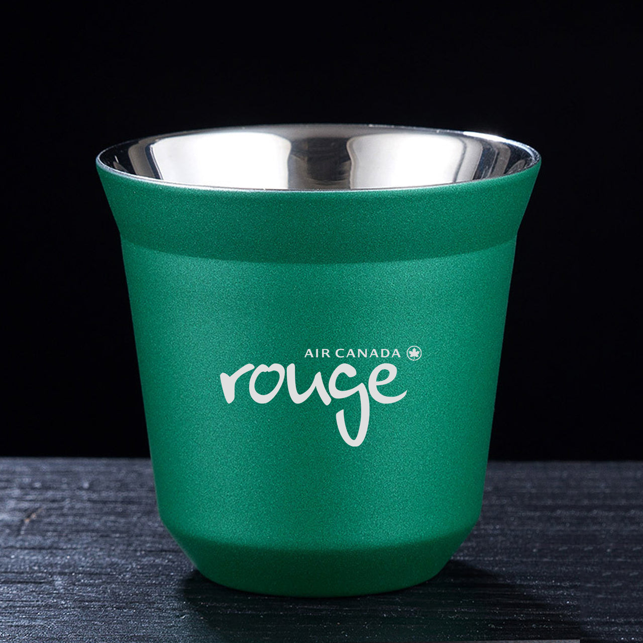 Air Canada rouge Airlines Designed Double Wall Stainless Steel Coffee Mugs
