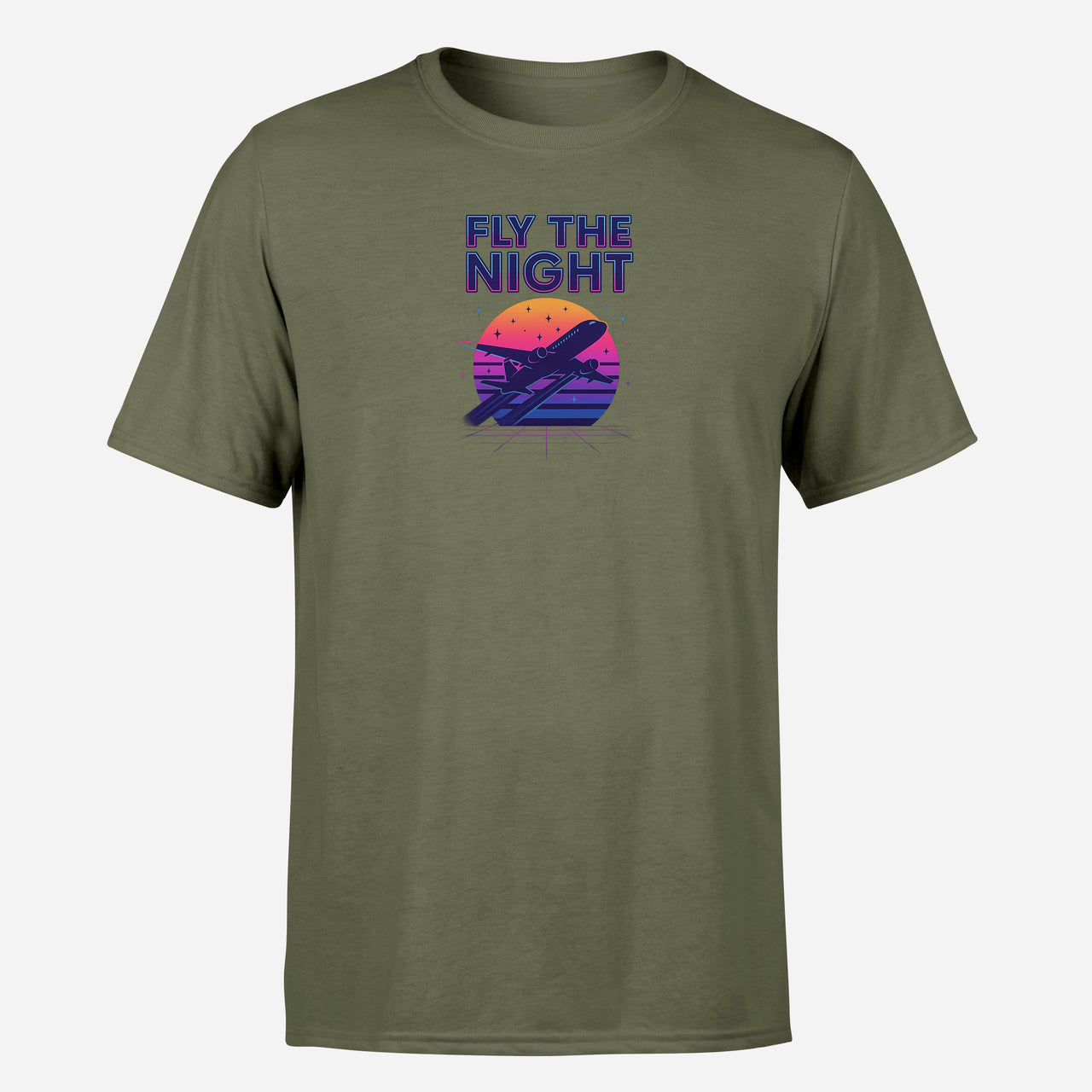 Fly The Night Design Super Quality T-Shirts