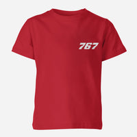 Thumbnail for 767 Flat Text Designed Children T-Shirts