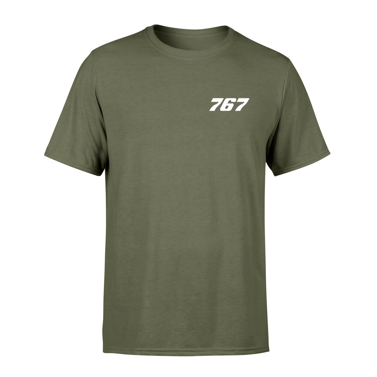 767 Flat Text Designed Men T-Shirt