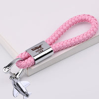 Thumbnail for The Cessna 152 Designed Leather Car Key Chains