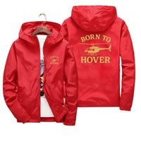 Thumbnail for Born To Hover Designed Thin Windbreaker Jackets