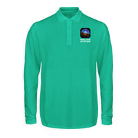 Thumbnail for Mind Your Attitude Designed Long Sleeve Polo T-Shirts