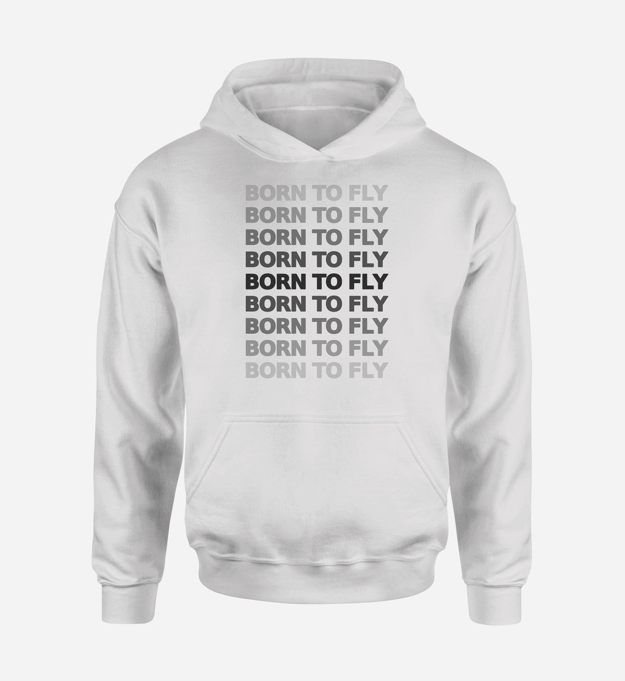 Born To Fly Opacity Designed Hoodies