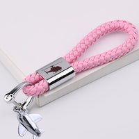 Thumbnail for Helicopter Designed Leather Car Key Chains