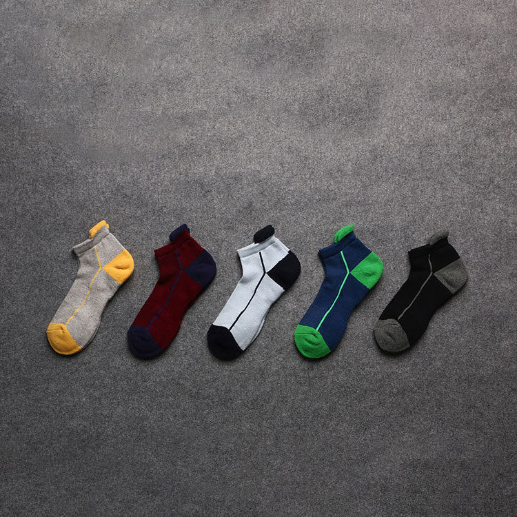 Sports Men Socks Protection Ankle Cushioning Shock Breathable Socks