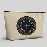 Thumbnail for Airplane Instruments (Heading) Designed Zipper Pouch