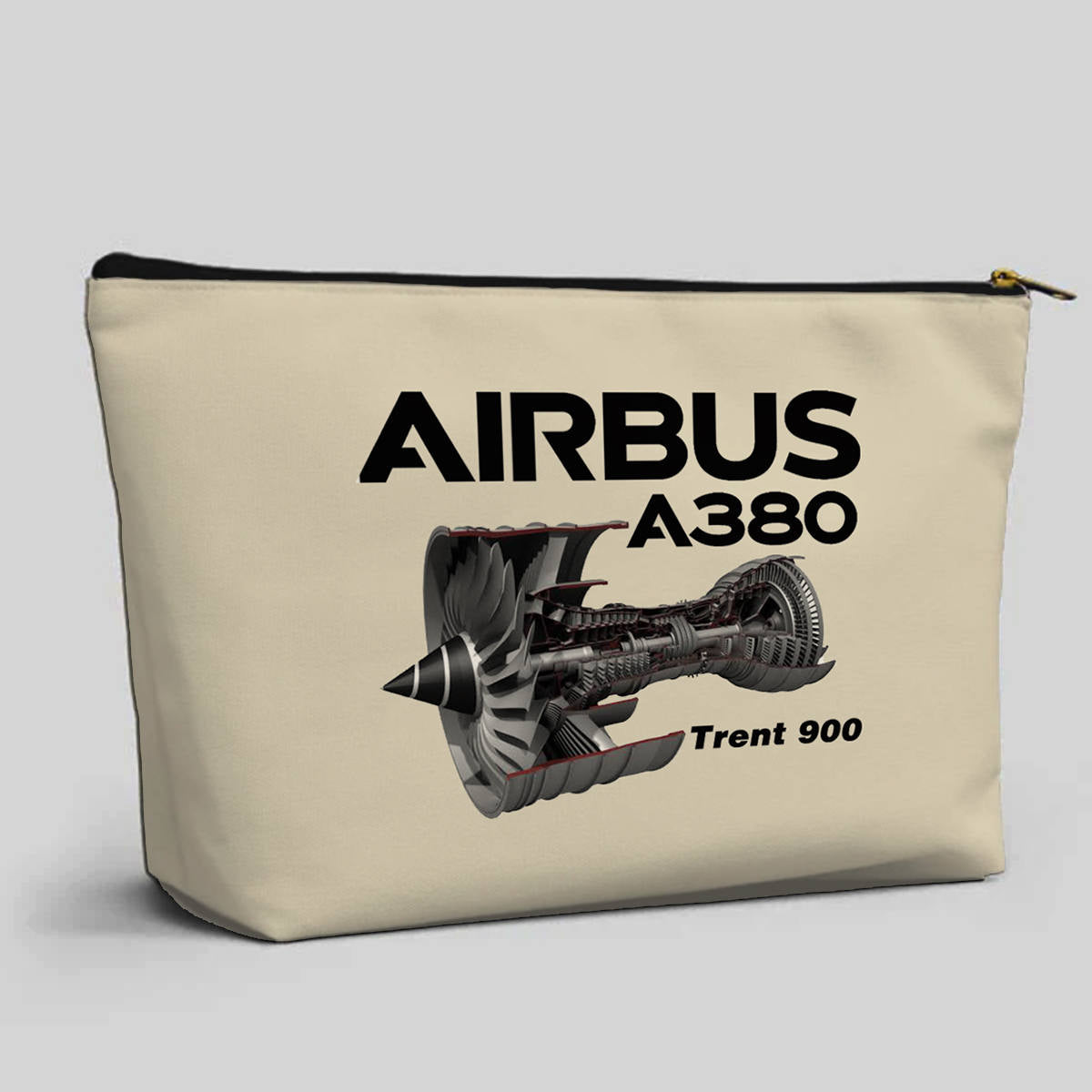 Airbus A380 & Trent 900 Engine Designed Zipper Pouch