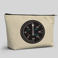 Thumbnail for Airplane Instruments (Vertical Speed) Designed Zipper Pouch