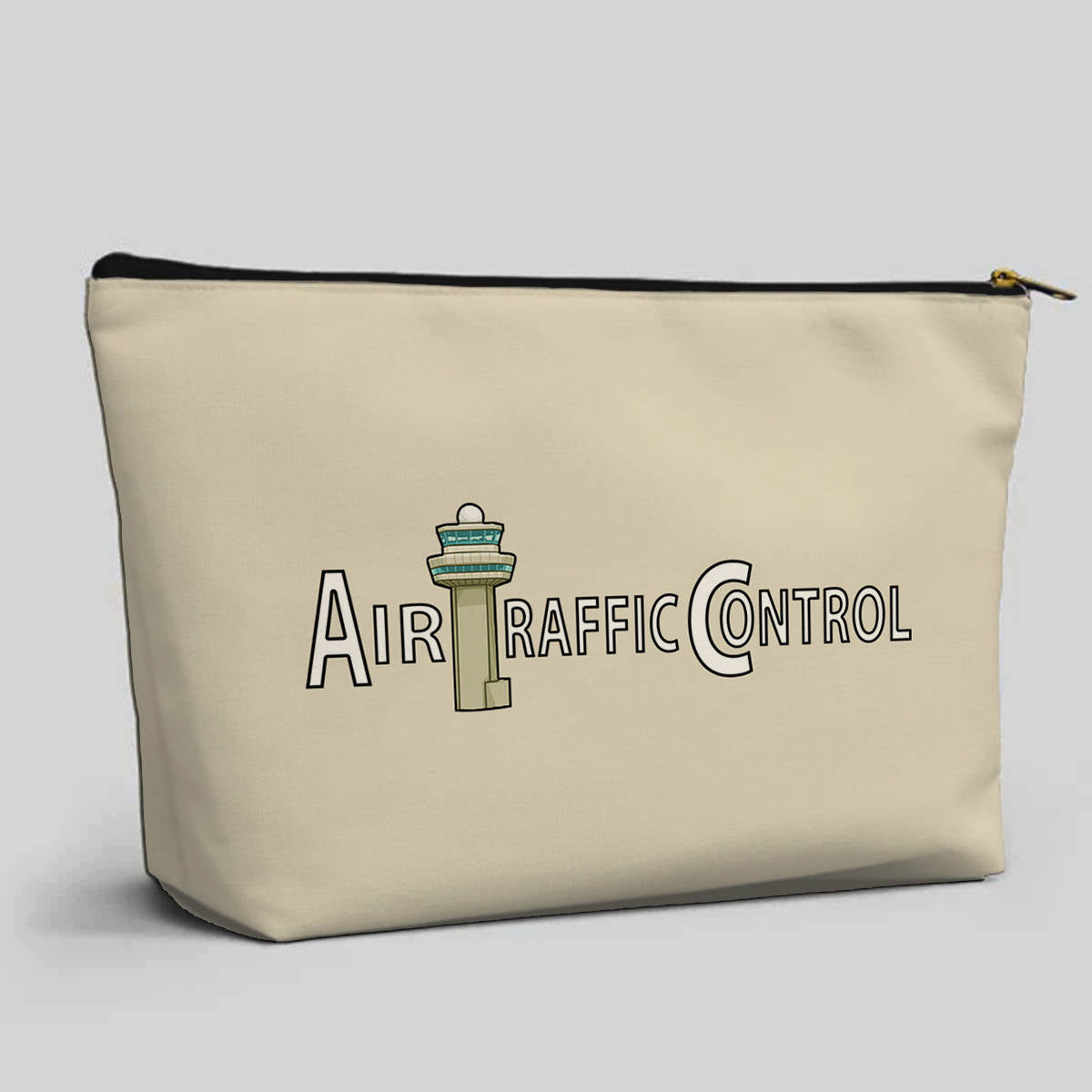 Air Traffic Control Designed Zipper Pouch