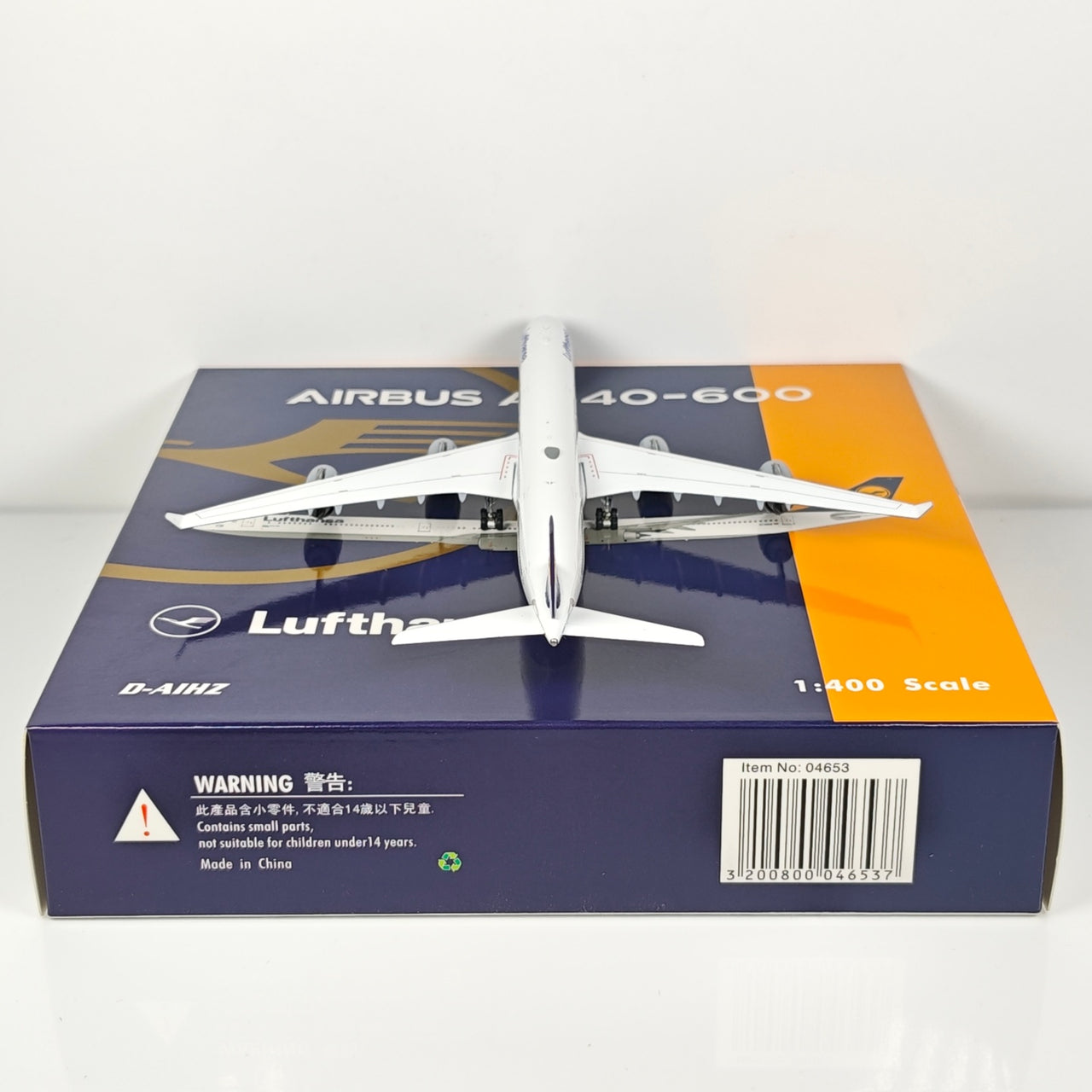 Lufthansa Airlines Airbus A340-600 D-AIHZ Airplane Model 1/400 Scale
