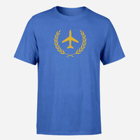 Thumbnail for Leaf & Airplane Design Super Quality T-Shirts