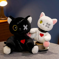 Thumbnail for Spooky Gothic Cat Plush/Stuffed Toys, Cute Horror Cat Doll