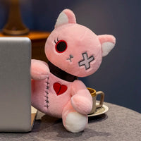 Thumbnail for Spooky Gothic Cat Plush/Stuffed Toys, Cute Horror Cat Doll