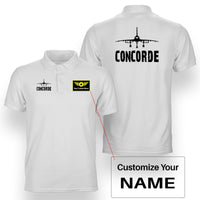 Thumbnail for Concorde & Plane Designed Double Side Polo T-Shirts