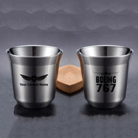 Thumbnail for Boeing 767 & Plane Designed Double Wall Stainless Steel Coffee Mugs