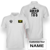 Thumbnail for ILyushin IL-76 & Plane Designed Double Side Polo T-Shirts