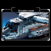 Thumbnail for 1486PCS Fish Eagle Fighter Jet Building Blocks