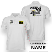 Thumbnail for Airbus A330 & Trent 700 Engine Designed Double Side Polo T-Shirts