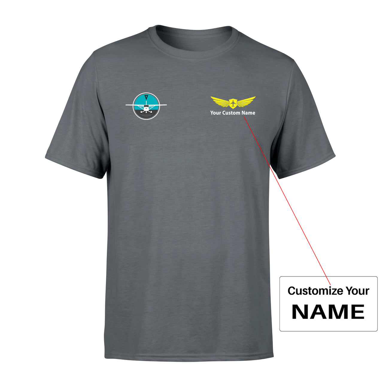 Cessna & Gyro Designed Men T-Shirt