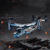 Thumbnail for 1486PCS Fish Eagle Fighter Jet Building Blocks