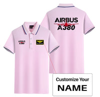 Thumbnail for Amazing Airbus A380 Designed Stylish Polo T-Shirts (Double-Side)