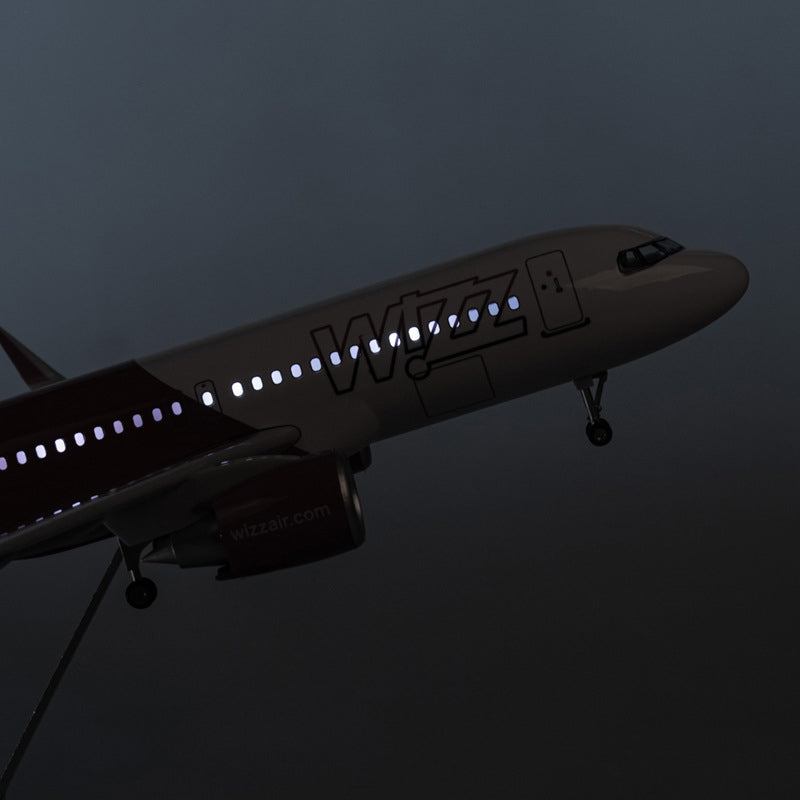 Wizz Air Airlines Airbus A320neo Airplane Model (47CM)
